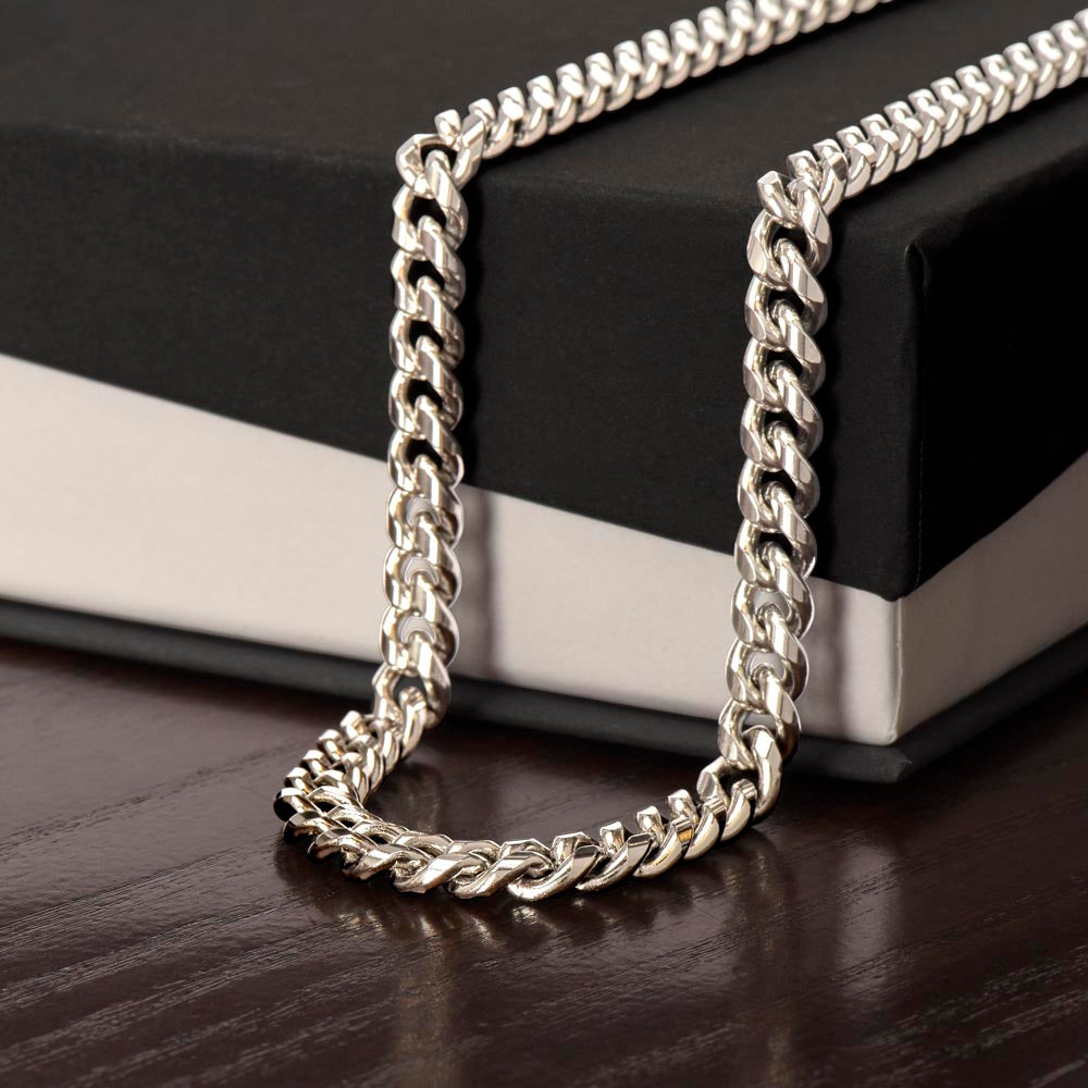Cuban Link Chain for Men's Gift