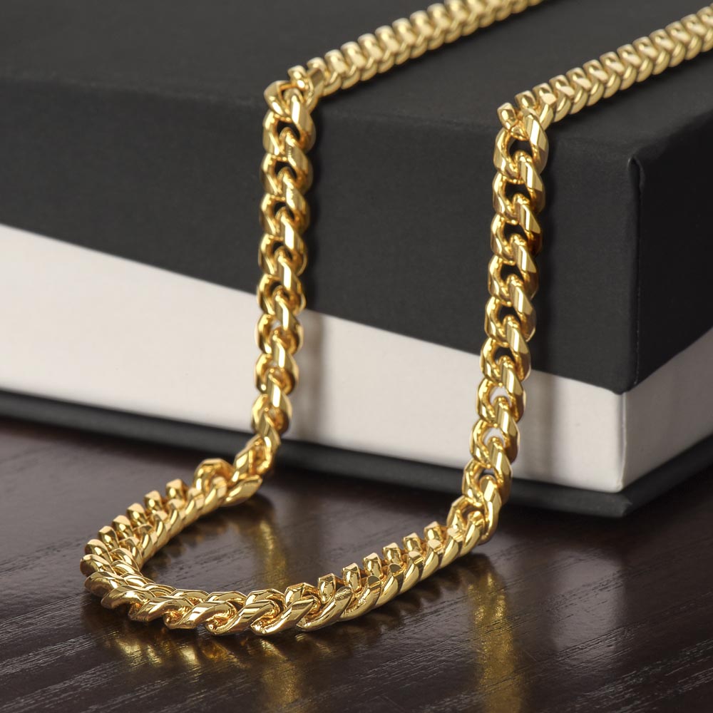 Cuban Link Chain for Men's Gift