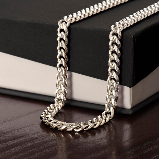 Cuban Link Chain for Men's Gift